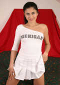 Kinky Cheerleader from Michigan