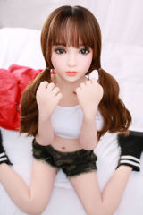 Lovely LOVE Doll with pigtails